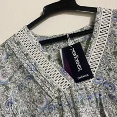 NEWYORKER ニューヨーカーリバティ花柄 チュニック 新品タグ付　11Lのサムネイル