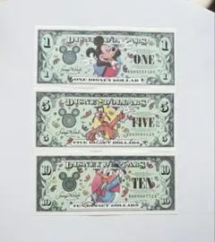 Disney Dollors1995年発行 6枚セット Disney Dollors1995年発行 6枚セット - メルカリ