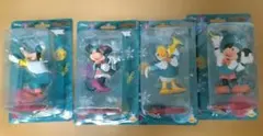 Disney Christmas キャラクター4体セット