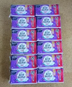 リフレ 超うす安心パッド 300cc 20枚入✕12個のサムネイル