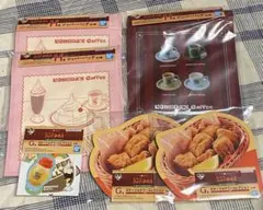 コメダ珈琲店 一番くじ 6点セット ジッパーバッグ ステーショナリーコレクション