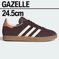 adidas GAZELLE W 新品未使用 24.5cm ブラウン×ピンク