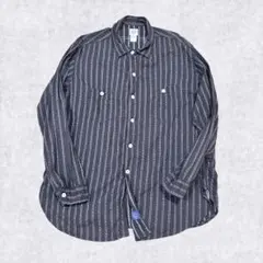 POST OVERALLS St.Louis dobby stripe XLのサムネイル