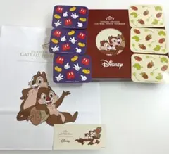 限定ガトーフェスタハラダ　ディズニー　チップとデール　空き缶＆ショッパー