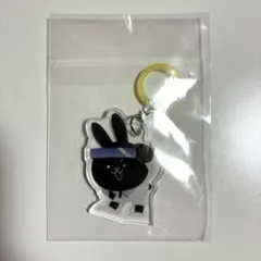 新品未使用 クリーニング専科 黒田ウーサー うさぎ めじるし 目印 チャーム