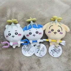 ちいかわ 討伐 マスコット　ぬいぐるみ　うさぎ　ハチワレ　ちいかわ