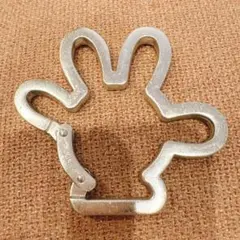 Disney ミッキーマウス ハンド型 カラビナ キーホルダーのサムネイル