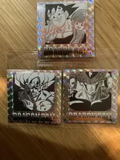 ドラゴンボール 40th シール ウエハール 3枚セット