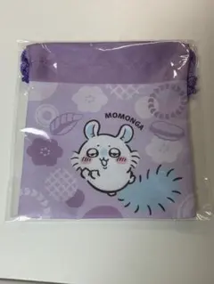 ちいかわ くら寿司コラボ　モモンガ 巾着袋
