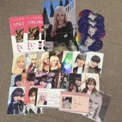 IVE リズ アルバム トレカ シール ポスター IDカード まとめ売り セット