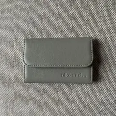 ニコアンド　名刺入れ　グレー