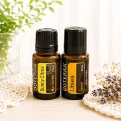【未開封】doTERRA サニーシトラス＆リツェア　 2本セット 15mlのサムネイル