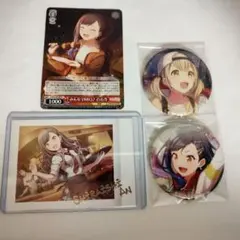 白石杏　小豆沢こはね　缶バッジ　ぱしゃこれ箱入り