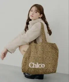 新品未使用 チコ chico 2025福袋 PALPI トートバッグ ヒョウ柄
