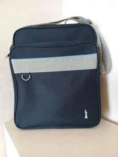 【極美品】イーストボーイ　スクールバック/スクールショルダー　ブルーライン
