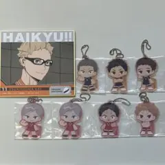 一番くじ ハイキュー!! F賞 色紙＋G/H賞 アクリルチャーム7点