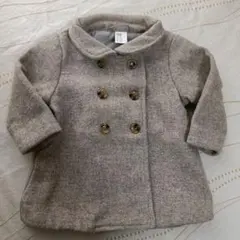 H&M グレー ダブルブレストジャケット 6M