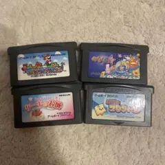 ゲームボーイアドバンス ソフト 4本セット
