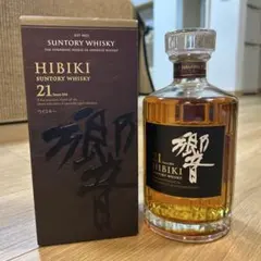 【新品未使用】サントリー 響21年 化粧箱　2枚 綺麗 ○サントリー 響 21年 700ml ！ 化粧箱付 未開封