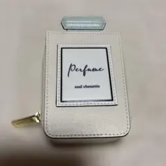 & chouette アンドシュエット 香水瓶モチーフ ポーチ ミニポーチ 白のサムネイル