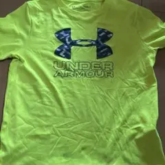 UNDER ARMOUR HEATGEAR アンダーシャツ YLG 蛍光イエロー