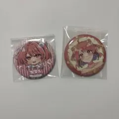 カラフルピーチ　ぷぴぱ　缶バッジ　のあ