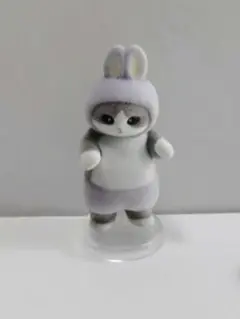 ガシャポンmofusand ならぶんです。フロッキーフィギュア　パープル
