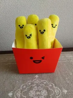フライドポテトマスコットSサイズ　箱付き