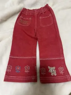 tinker bell パンツ 90cm 赤