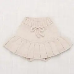 misha&puffスケポン4-5y ニットスカート ミシャ&パフ Misha&Puff ミーシャアンドパフ / Skating Pond Skirt / Pink Lilac