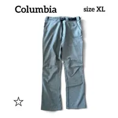 美品 コロンビア トレッキングパンツ XL グレー オムニシールド 撥水 メンズのサムネイル