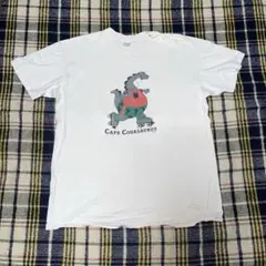 90s USA製 Café Codasaurus 恐竜 Tシャツのサムネイル