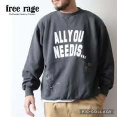 ❮美品☆完売☆❯free rage スウェット all you needls