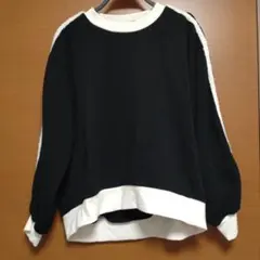 ラックスダンティア Lax Dan Tia 袖ラインボア　プルオーバー サイズL