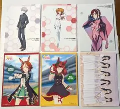 セブンイレブン　オリジナルプロマイド　6枚セット(乃木坂、ウマ娘、ヱヴァ)