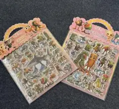 イタリアンブレインロット(AIモンスター)ぷくぷくシール 2シート×2セット