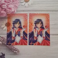 セーラームーン クリアカード マーズ ファミマ 笑顔 KISS - メルカリ