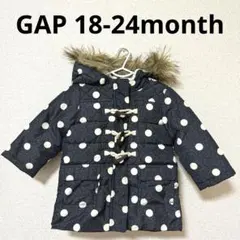 ベビーギャップ　 アウター　ダウン　水玉　90サイズ