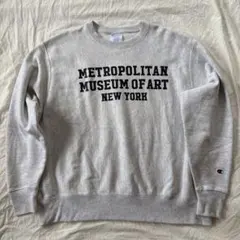 ⭐︎新品・未使用　タグ付き　THE MET メトロポリタン美術館　スウェット　L Champion 新品 メトロポリタン美術館 The Metropolitan Museum