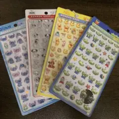 ボンボンドロップシール　ディズニーmini 4種類