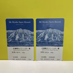 2025年最新】赤倉 リフト券の人気アイテム - メルカリ