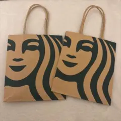 スターバックス ショップ袋 小型 2枚セット