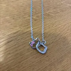 Hello Kitty ネックレス シルバーカラー
