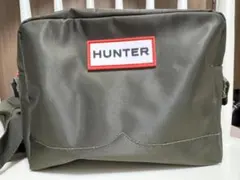 美品・HUNTER オリーブ ショルダーバッグ