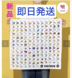 ポケモン 30周年　BIG　ハンカチ　3COINS　スリーコインズ　スリコ