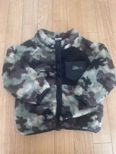 BREEZE 迷彩柄 フリースジャケット 110