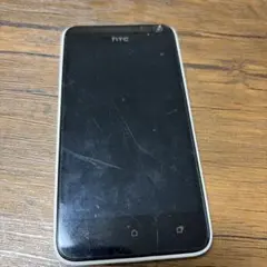 HTC スマートフォン 本体 ホワイト junk