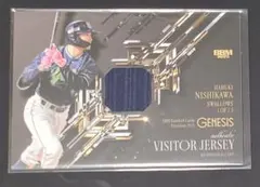 西川遥輝 ビシタージャージ カード BBM Genesis 2025 350枚