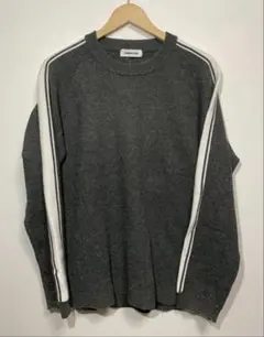 MONKEY TIME(モンキータイム) LINE KNIT CN/ニット L