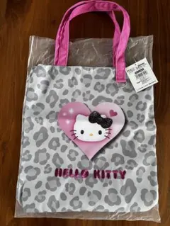 HELLO KITTY レオパード柄 トートバッグ新品未使用